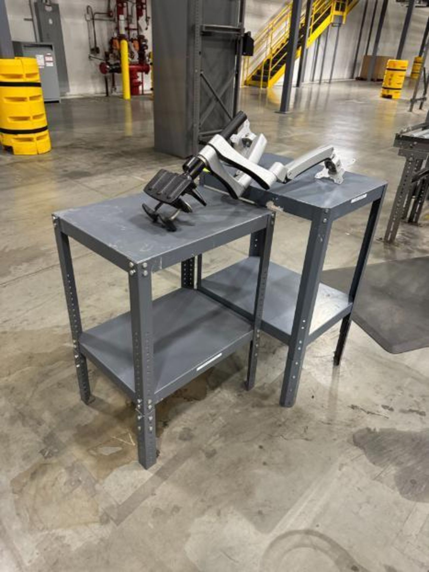steel tables - Image 2 of 2