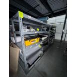 warehouse shelving unit, no contents