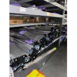 contents of 2) shelves- shoe sorter slat assemblies