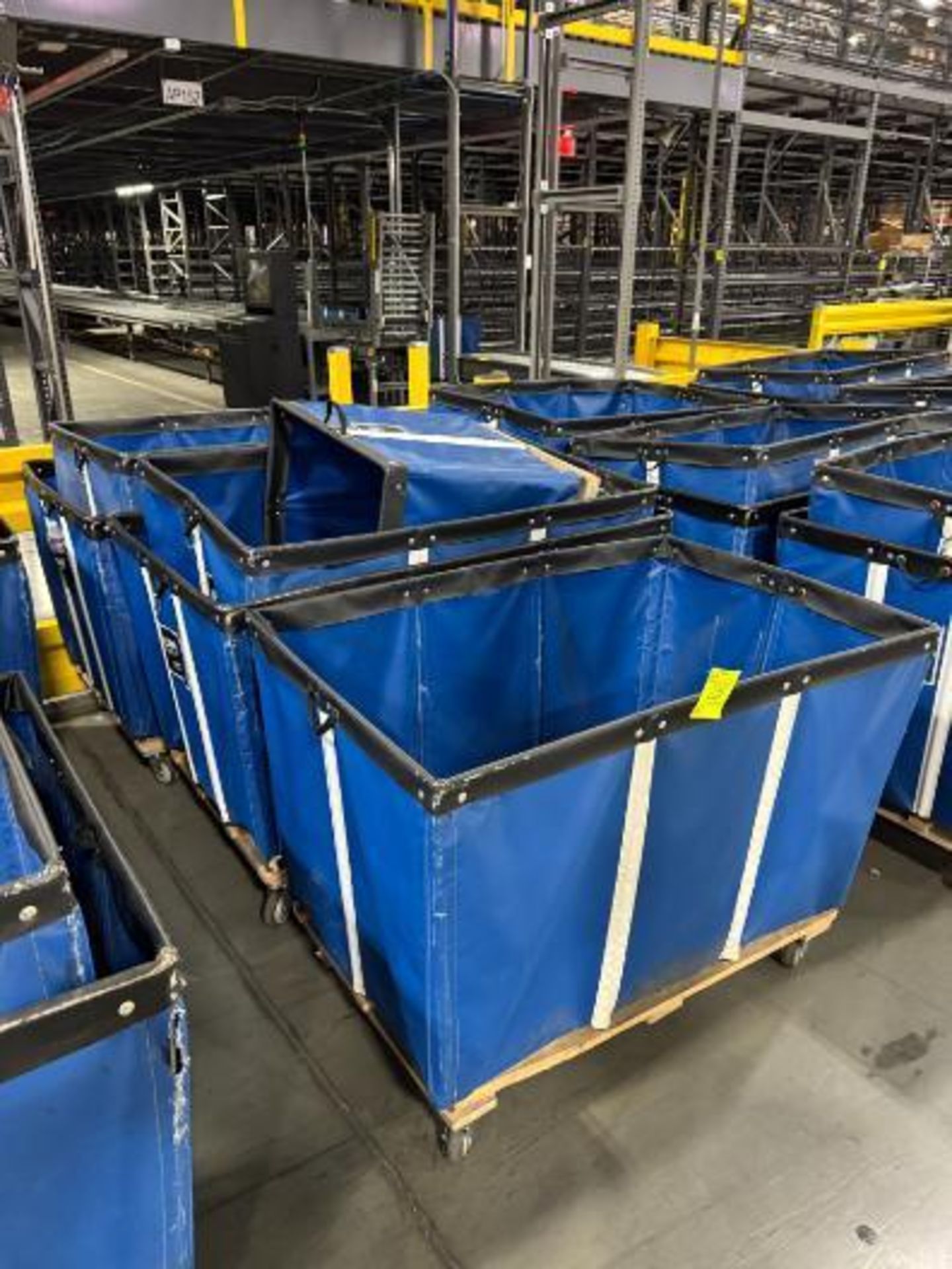 soft bins, on casters, - Image 2 of 2