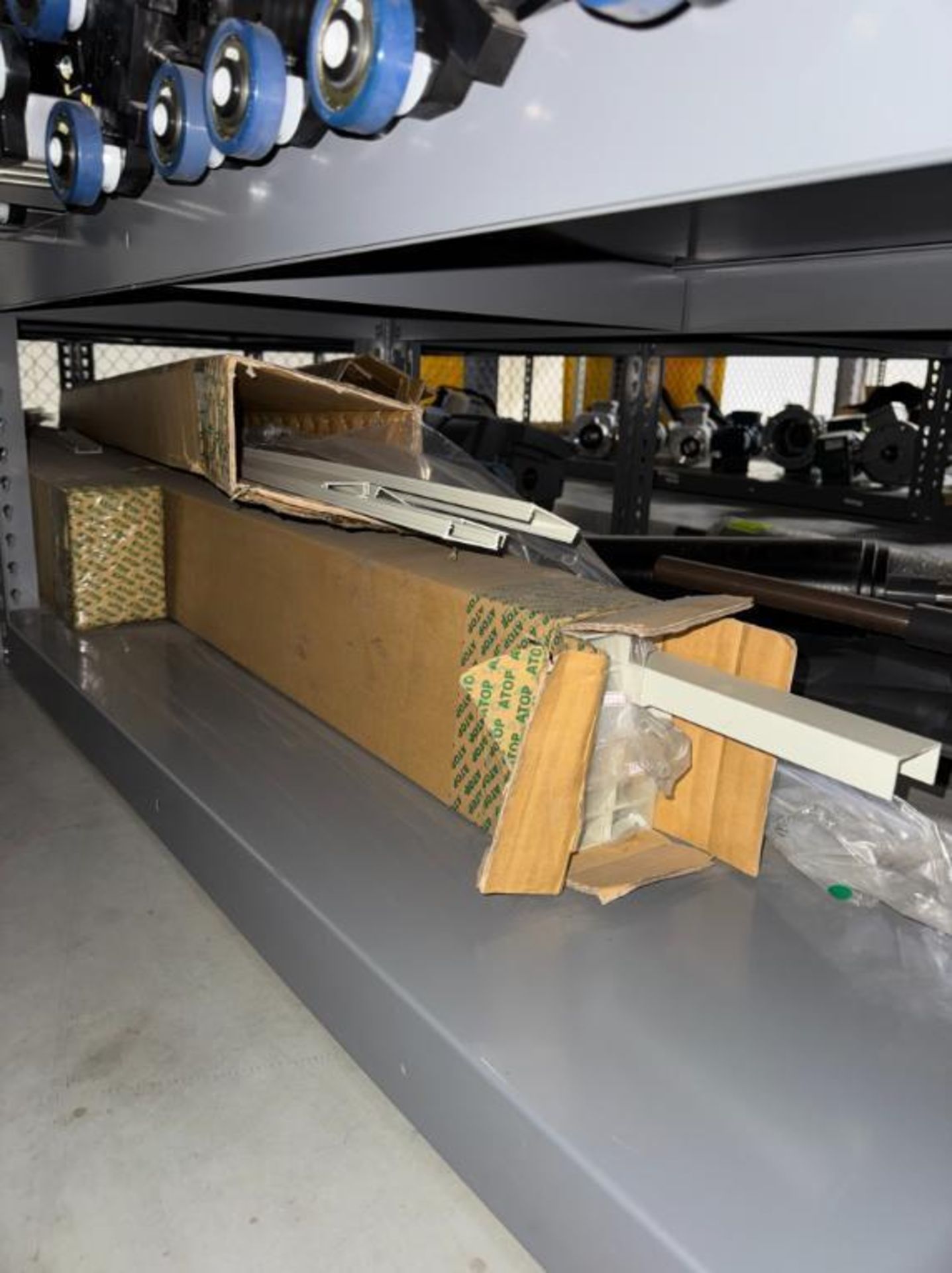 contents of 2) shelves- assorted large rollers - Image 4 of 6