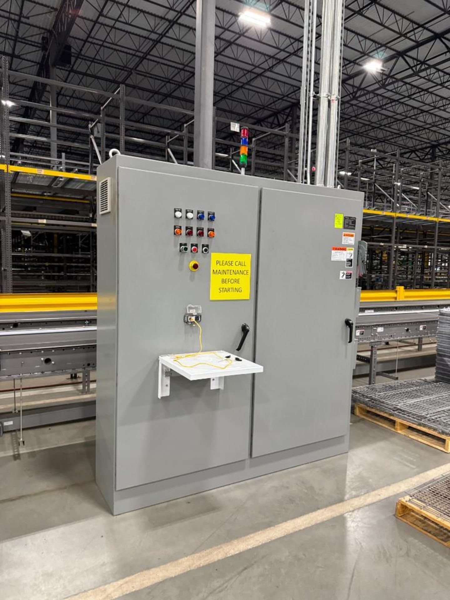 Invata conveyor control panel