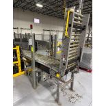 Invata conveyor belt, from upper 2nd floor to lower 2nd floor
