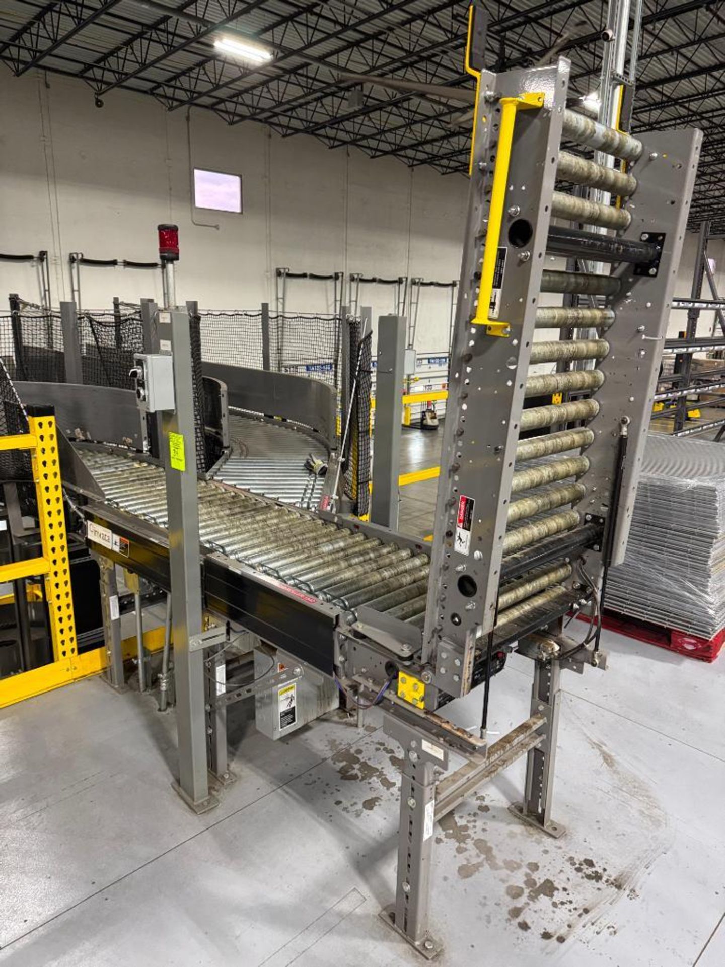 Invata conveyor belt, from upper 2nd floor to lower 2nd floor