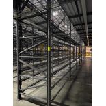 10) sections of pallet racking