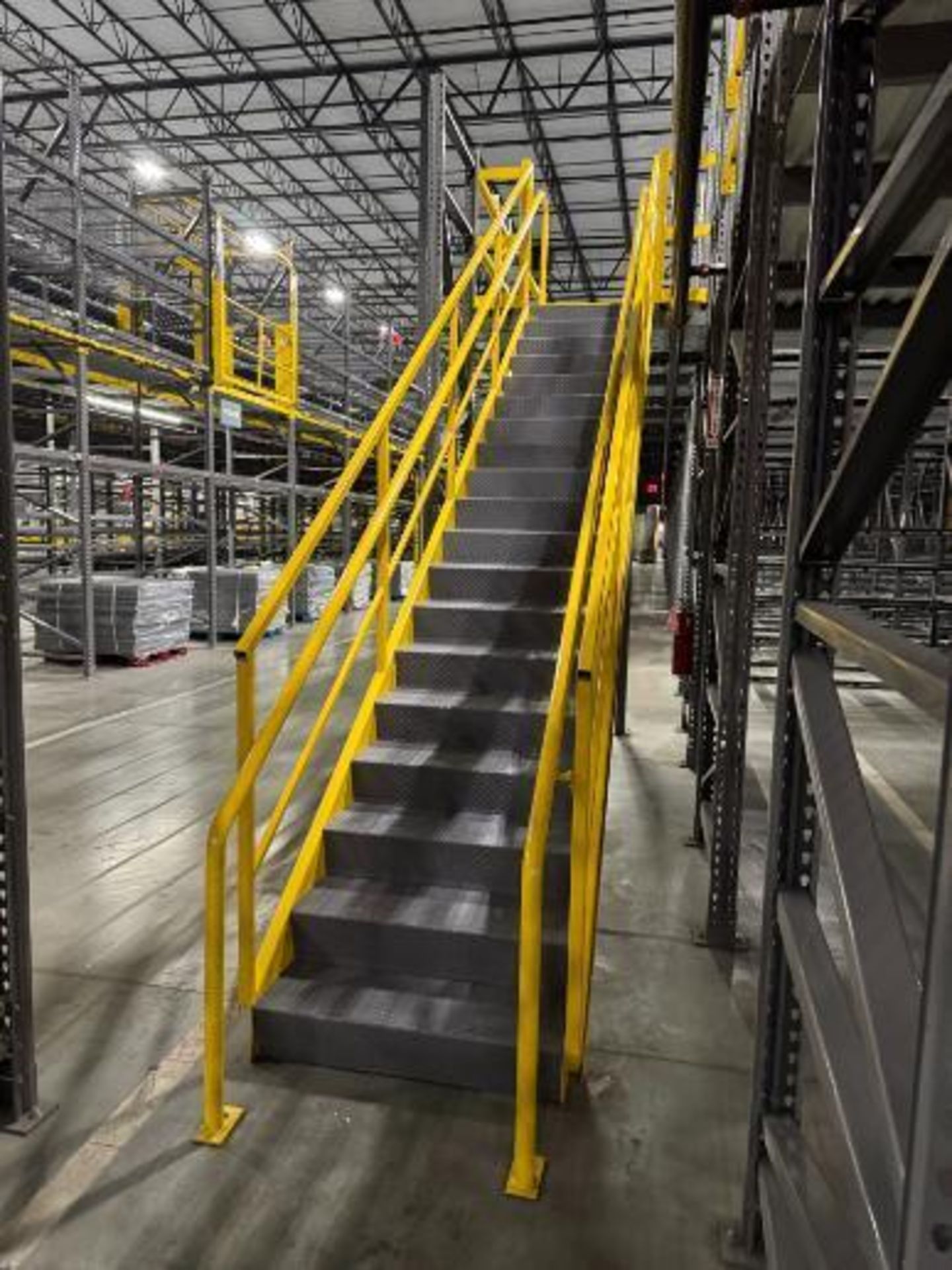 steel stairway w/ hand rails - Image 2 of 2