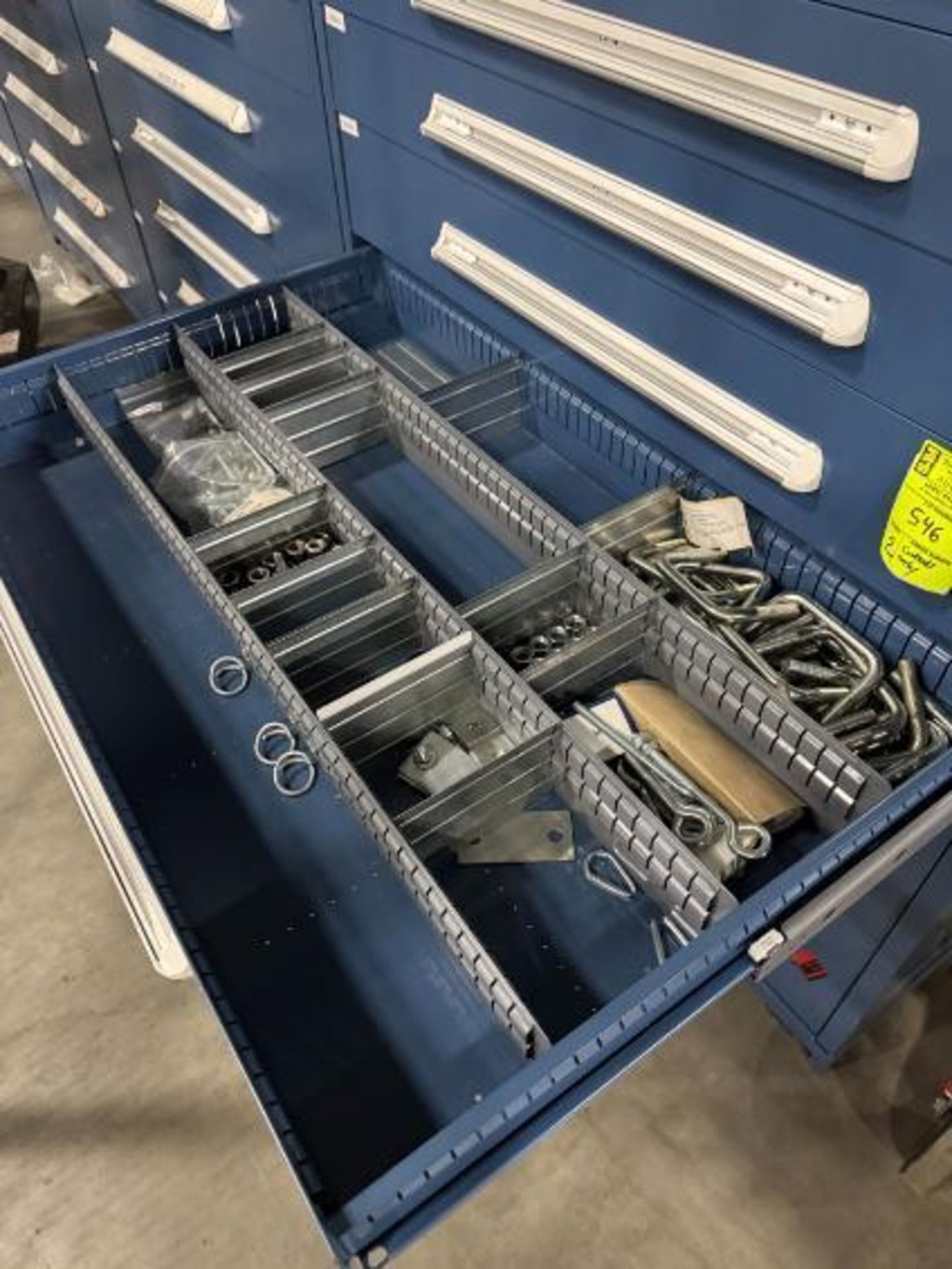 contents of 2) drawers- assorted nuts & bolts - Image 3 of 4