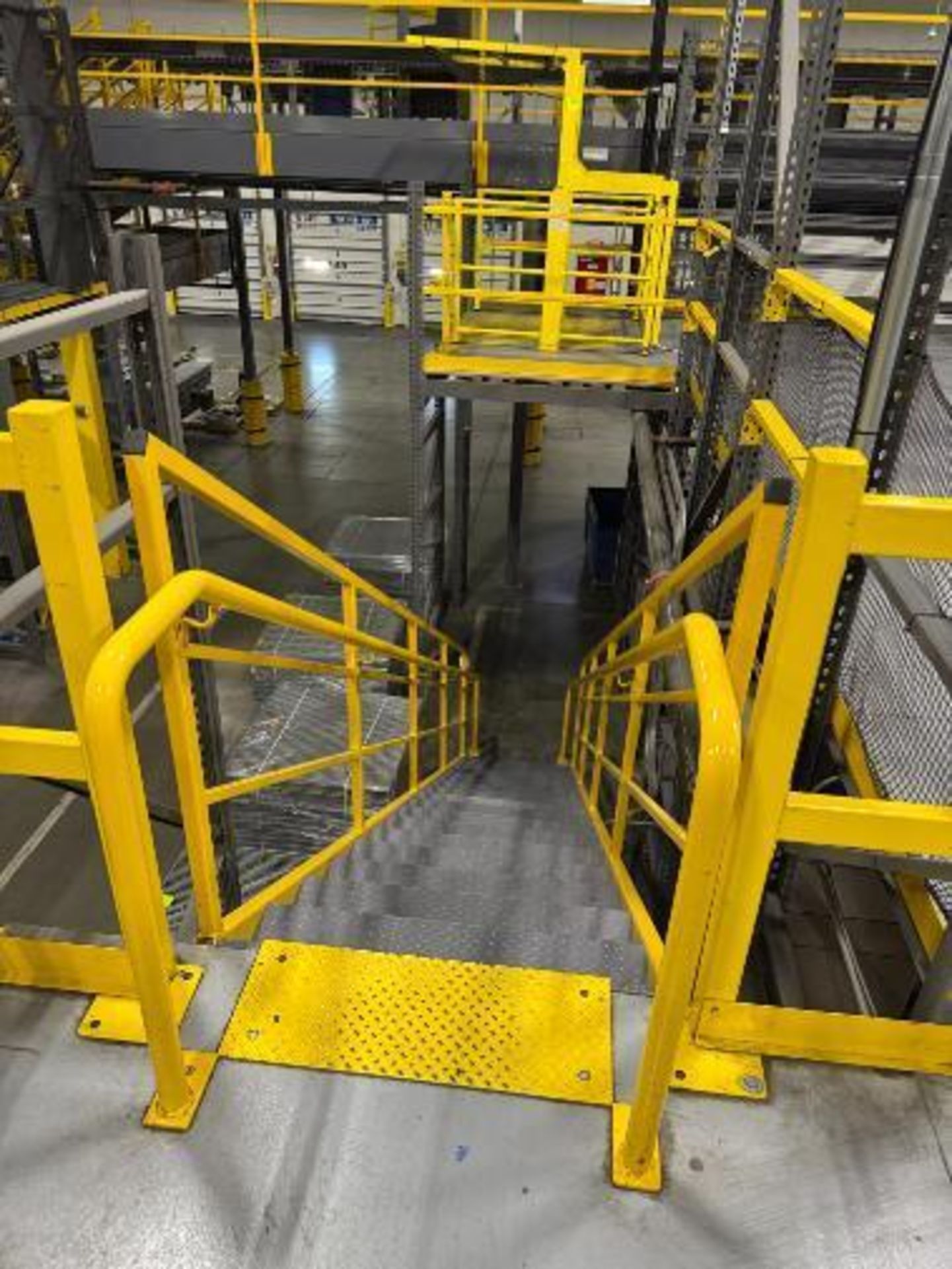 steel stairway w/ hand rails - Image 2 of 2