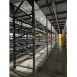 10) sections of pallet racking