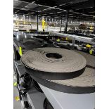contents of shelf- 2" conveyor belts