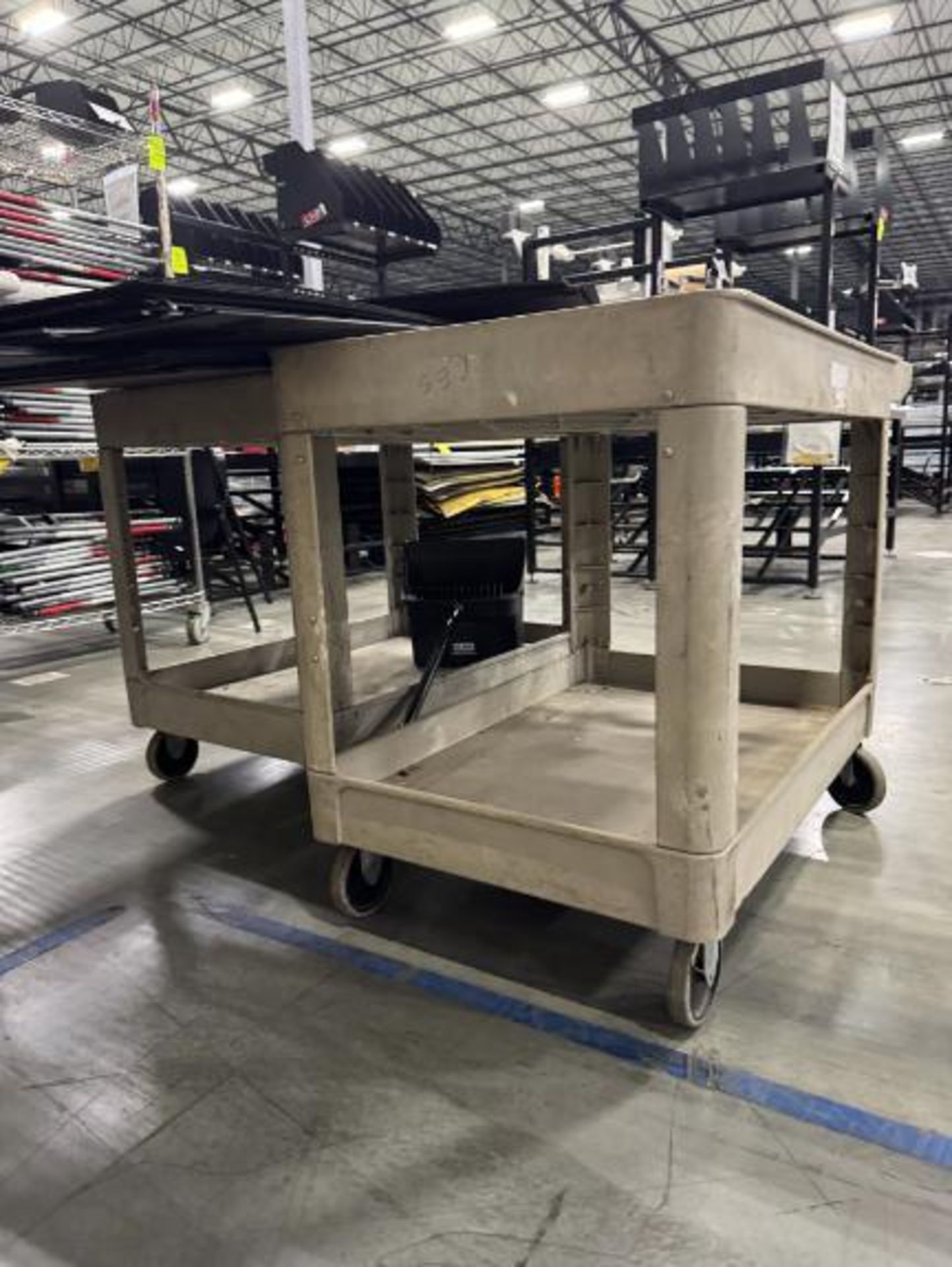 plastic stocking carts - Image 2 of 2