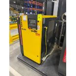 Kaeser rotary screw air compressor, w/ built-in dryer