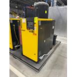 Kaeser rotary screw air compressor, w/ built-in dryer