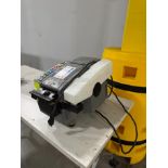 Better Pack box tape dispenser, & table on casters