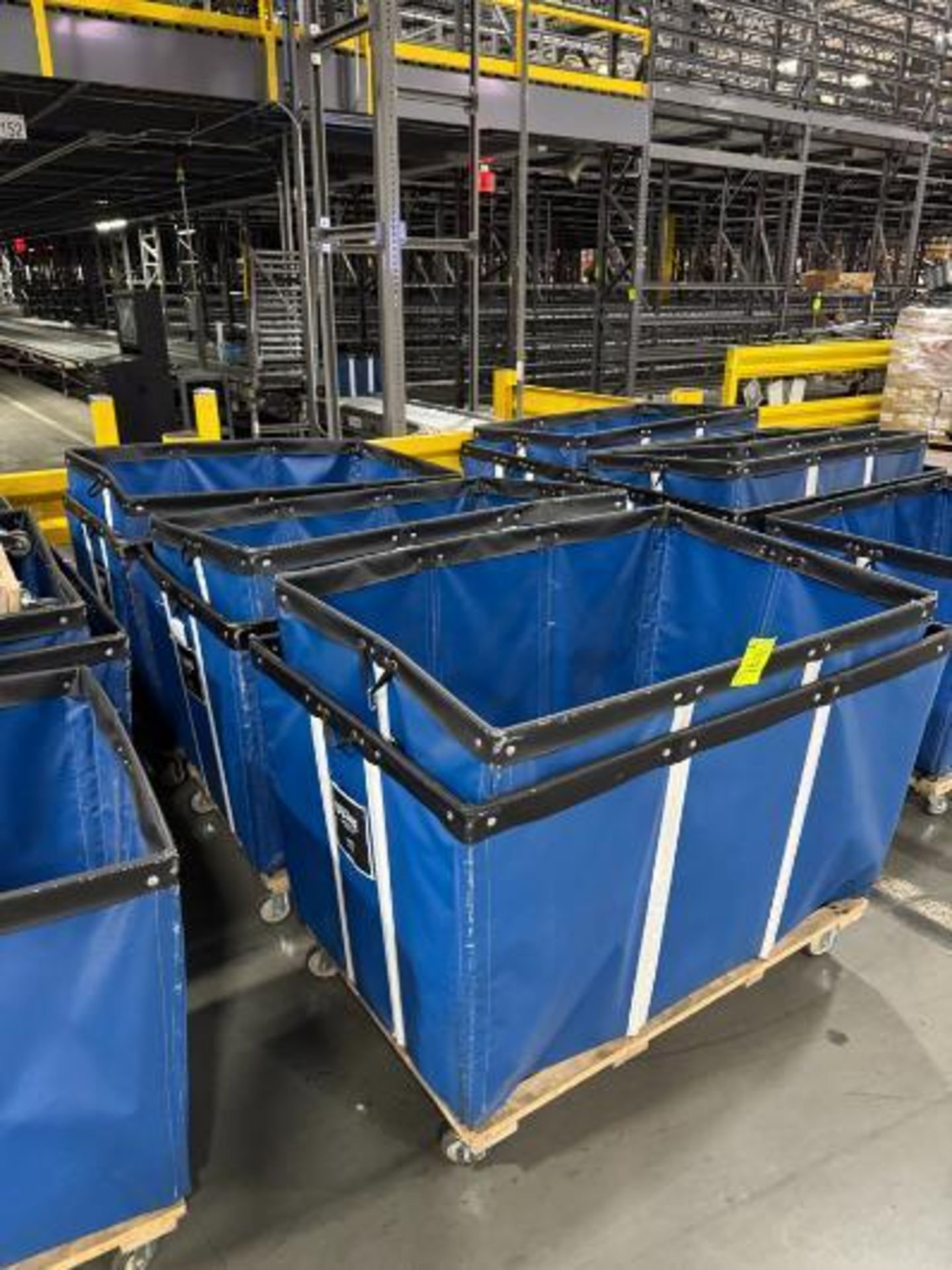 soft bins, on casters, - Image 2 of 2