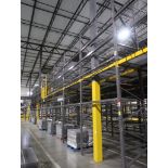 11) sections of pallet racking