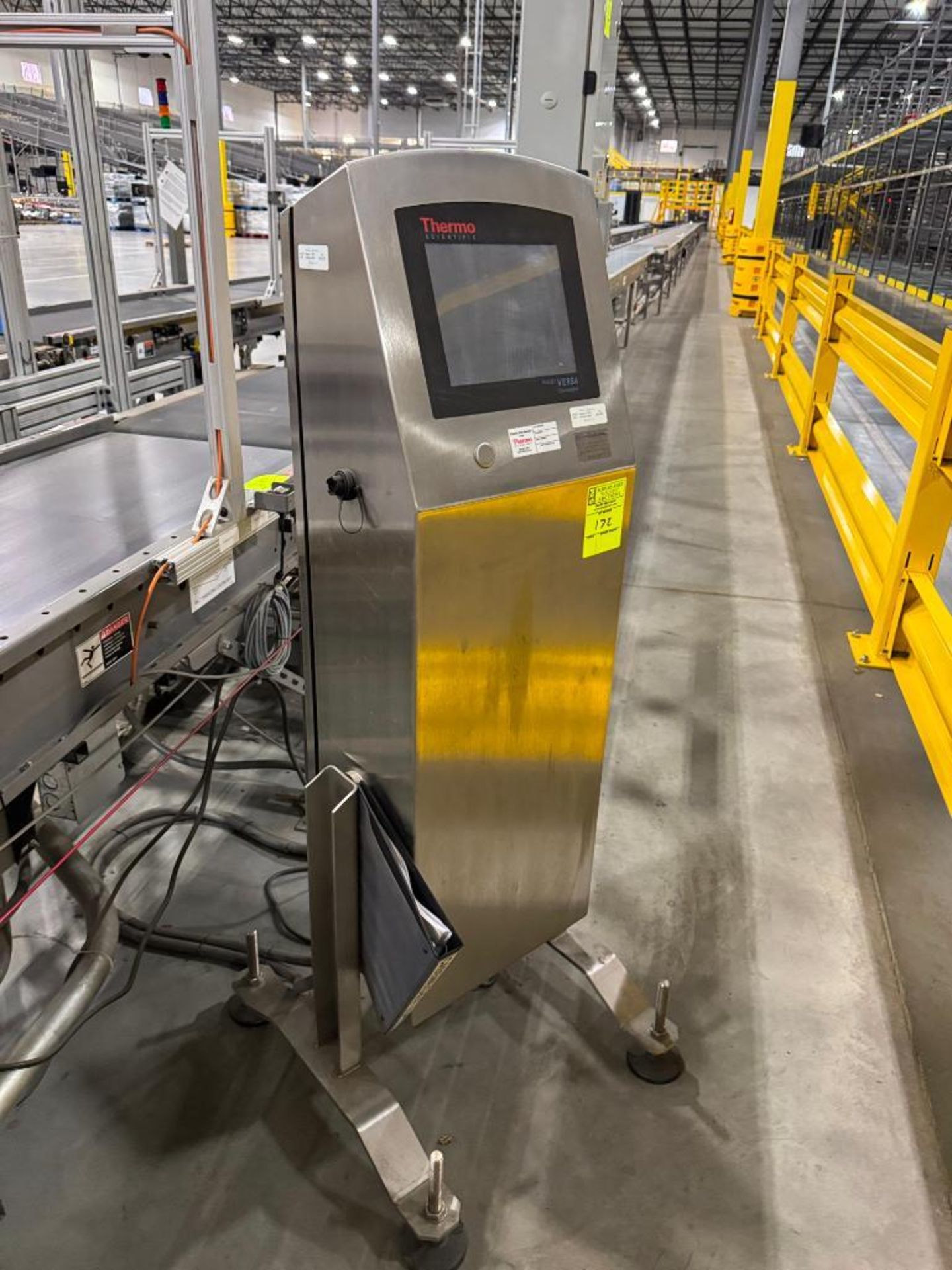 Thermo Fisher belt scale checkweigh