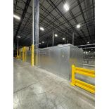 combo walk-in cooler & freezer, w/ compressors & coils
