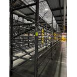 10) sections of pallet racking