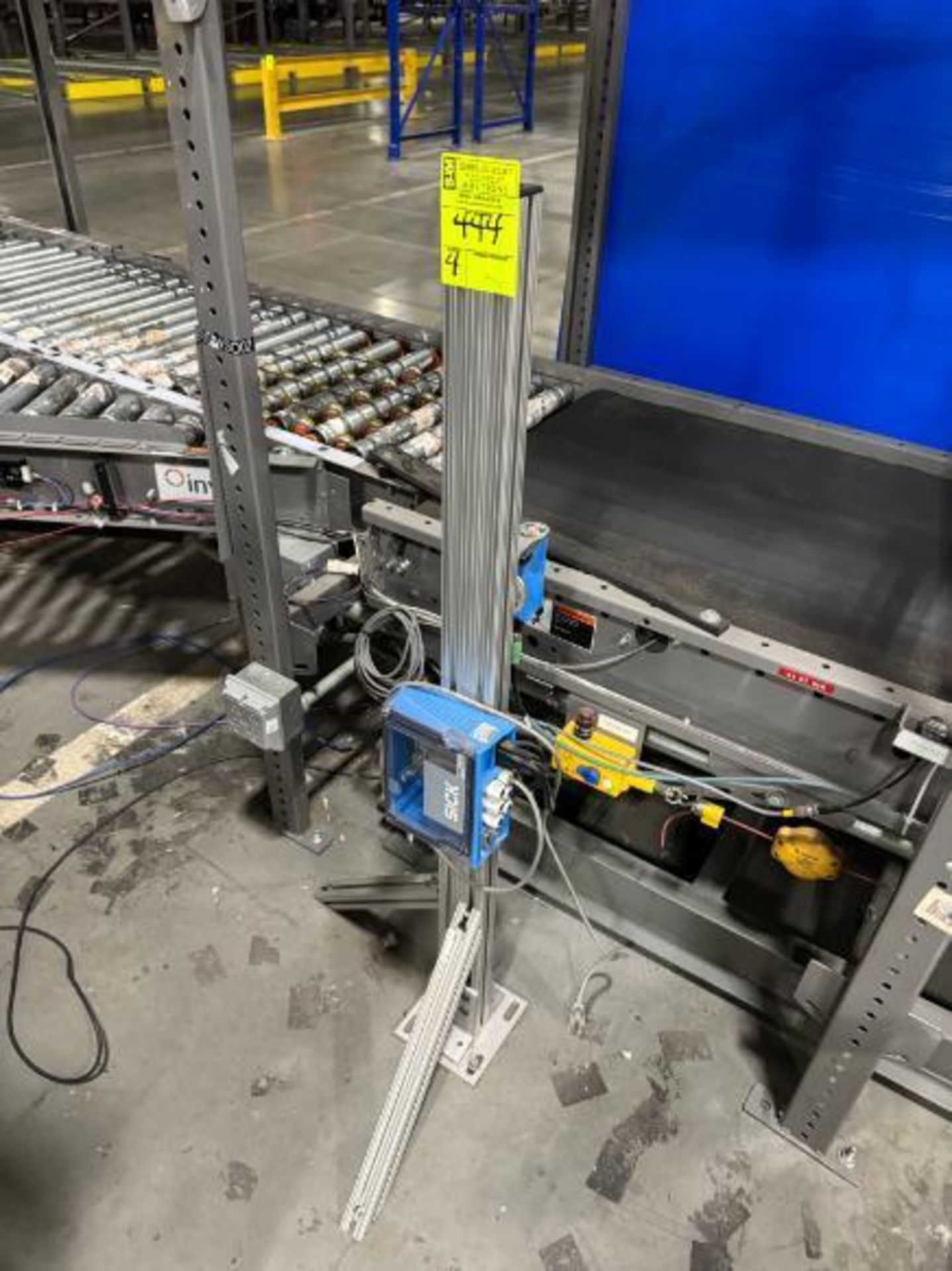 Sick bar code readers, w/ power supplies, & stands