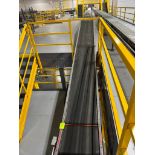 Invata conveyor belt w/ incline