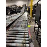 Invata partially powered roller conveyor w/ pack stations
