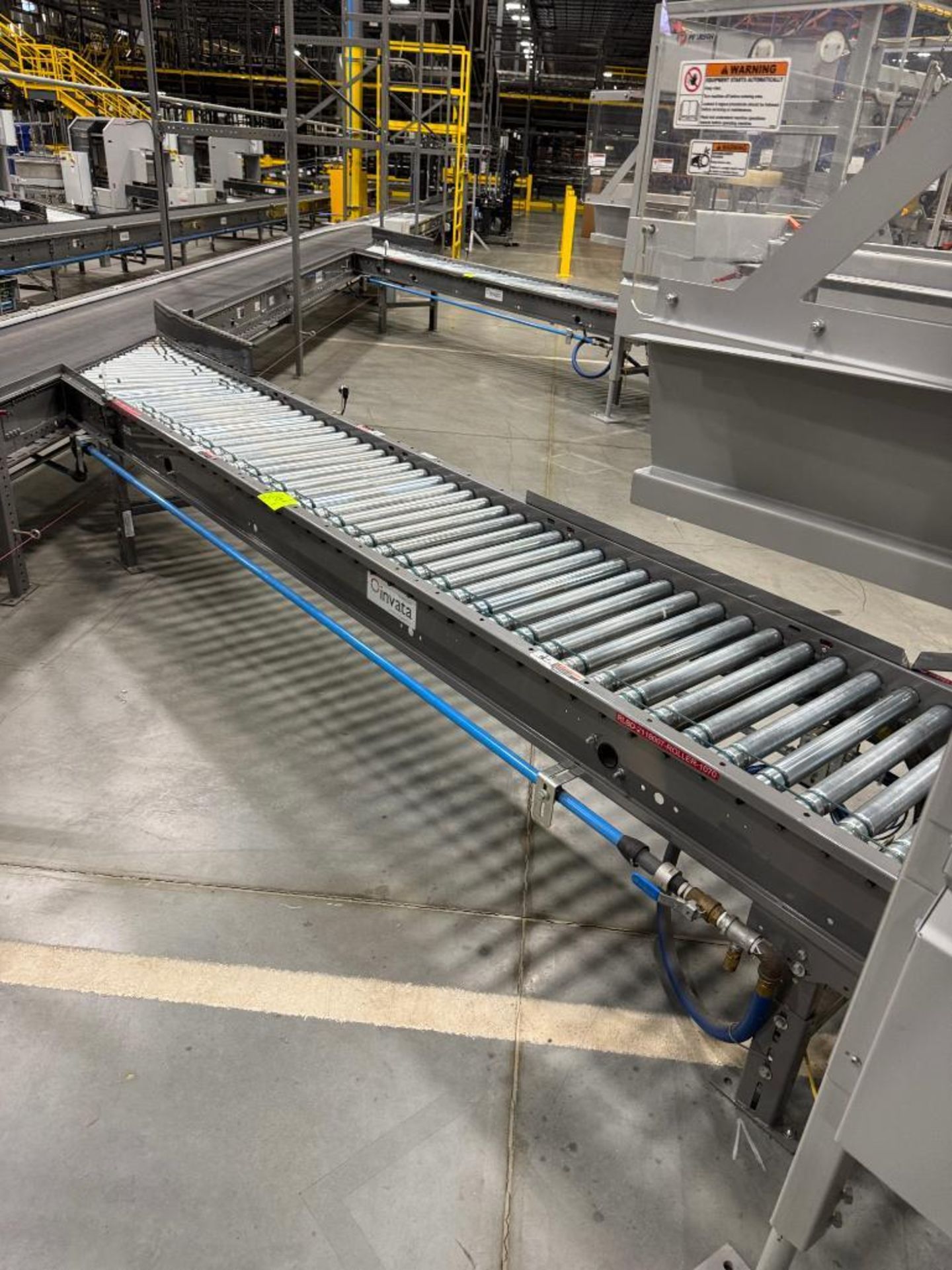 Invata powered roller conveyor