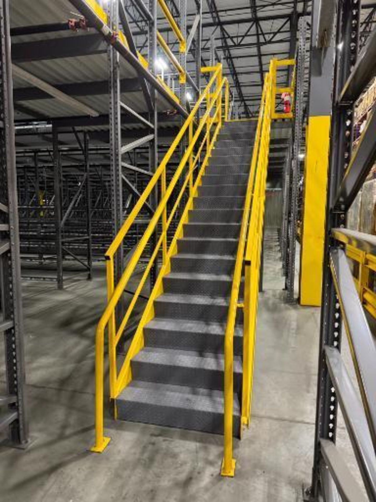 steel stairway w/ hand rails - Image 2 of 2