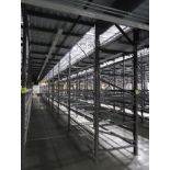 12) sections of pallet racking