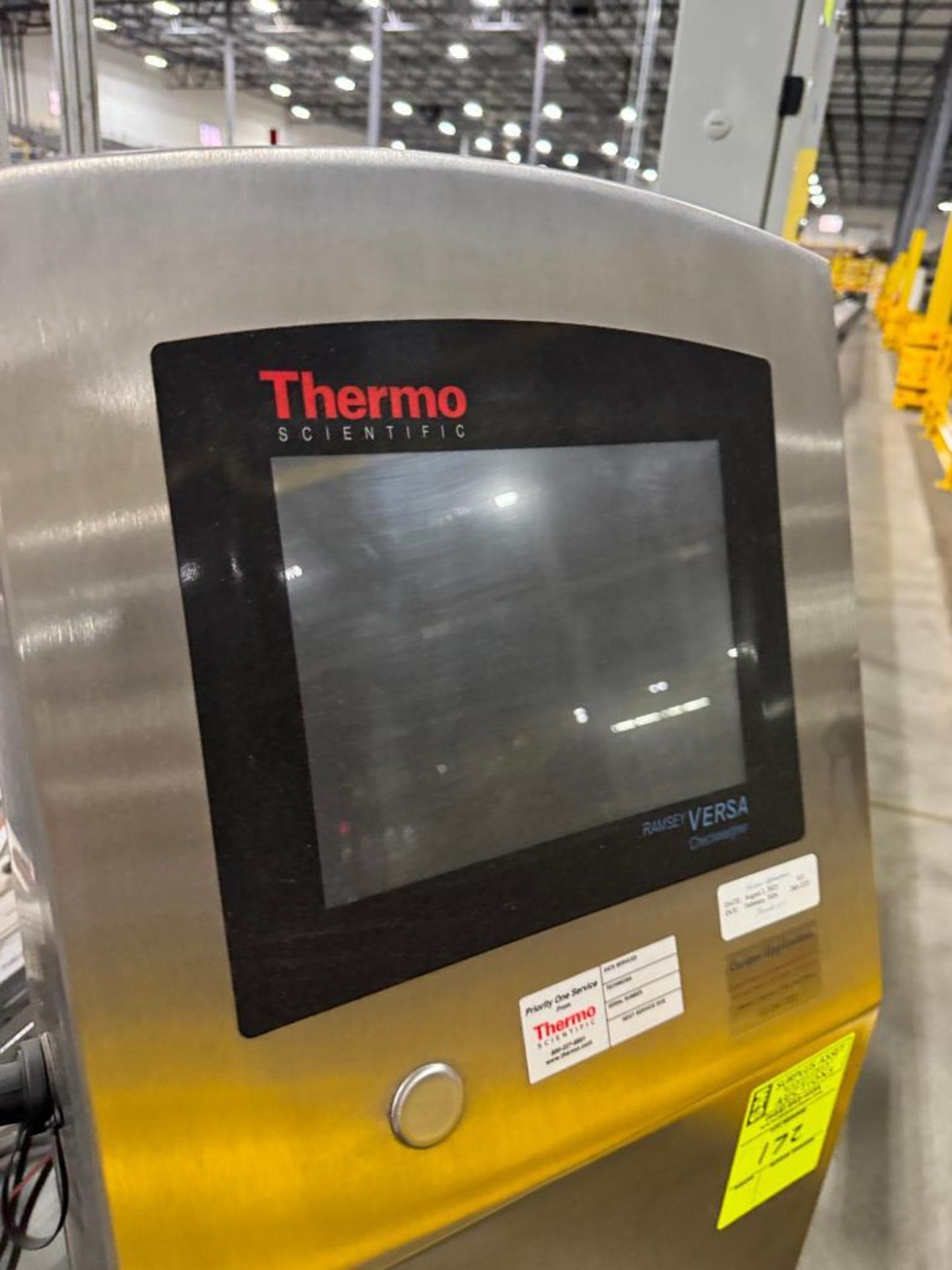 Thermo Fisher belt scale checkweigh - Image 2 of 4
