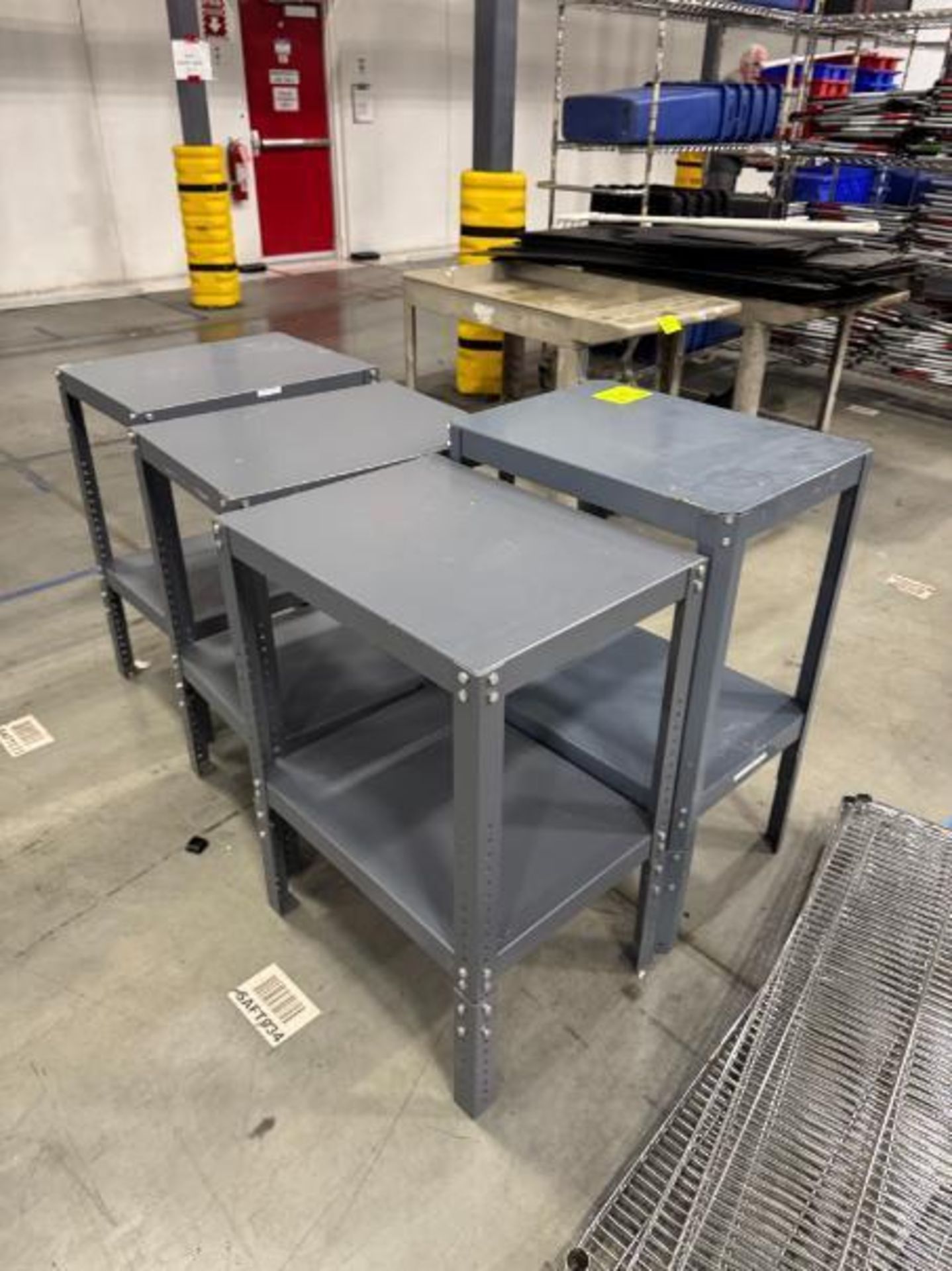 steel tables - Image 2 of 3