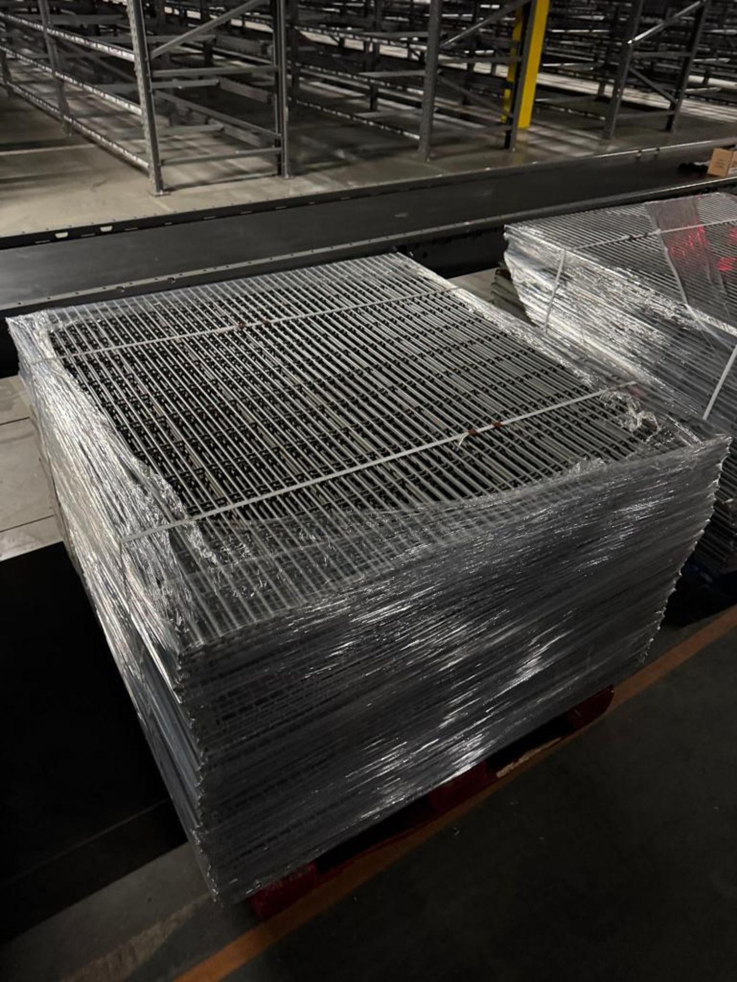 pallets of pallet racking decking