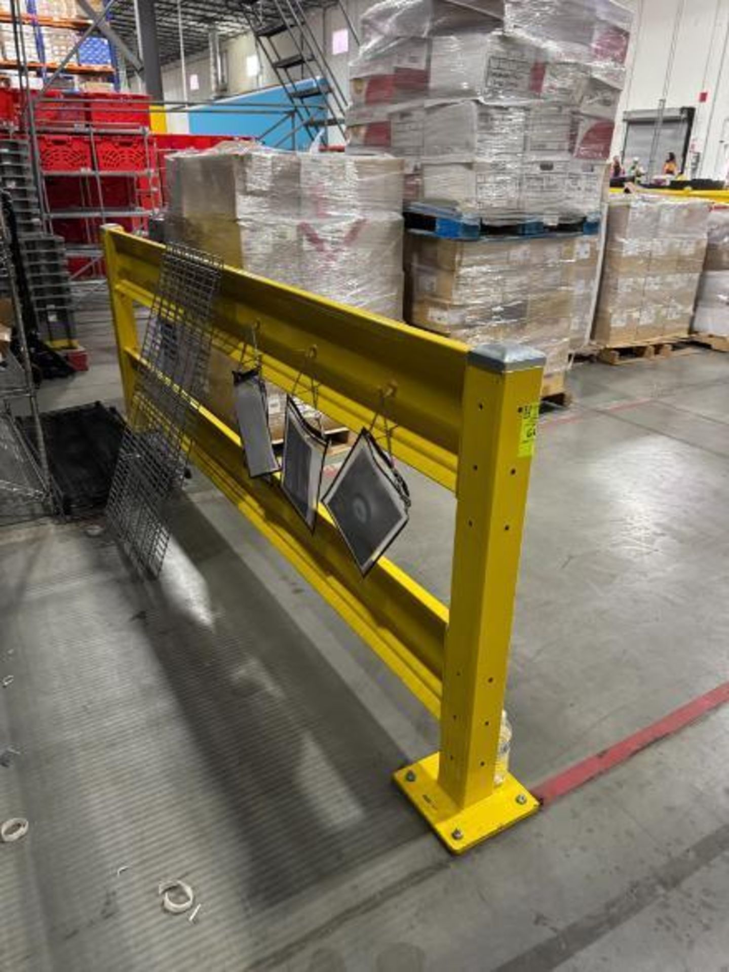 warehouse divider fence, 1) section - Image 2 of 2