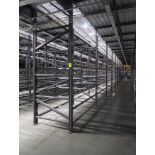 12) sections of pallet racking