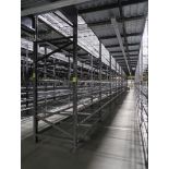 12) sections of pallet racking