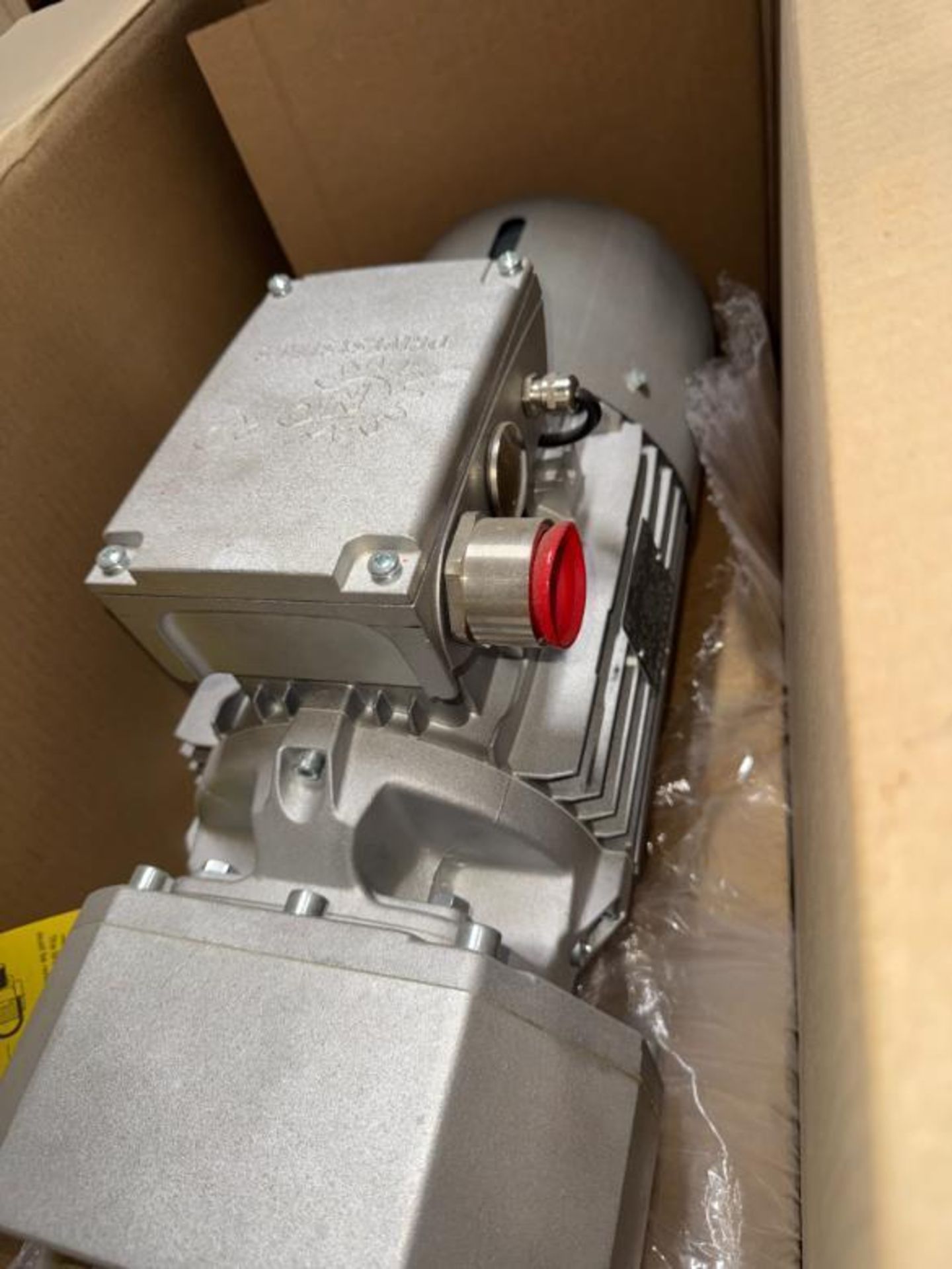 Nord electric motor & gear box, NEW - Image 2 of 2