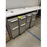 organizer cabinets, on casters
