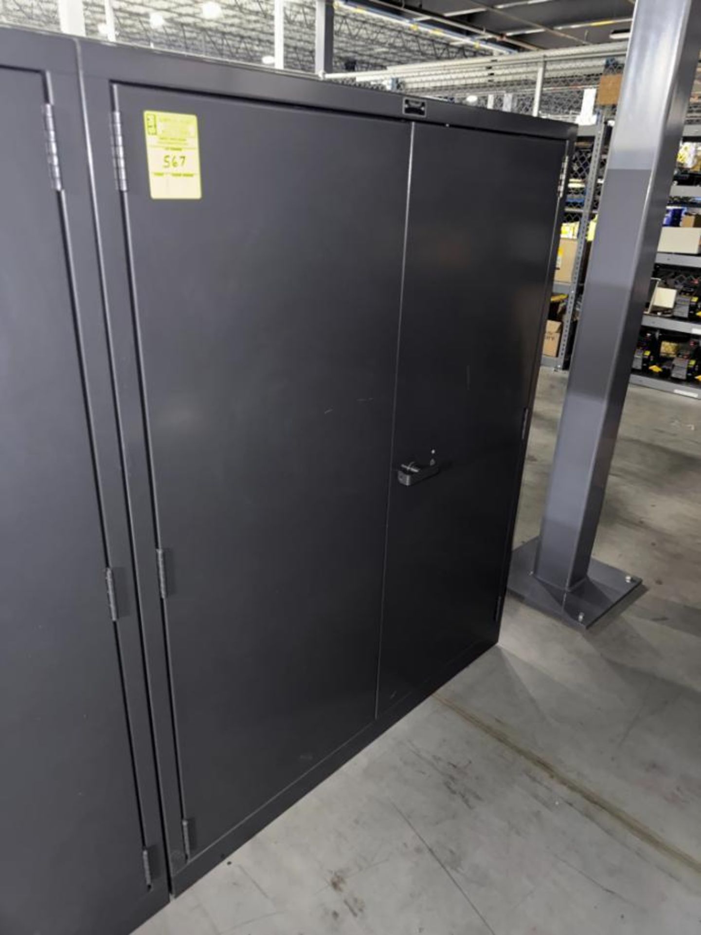 steel supply cabinet, heavy duty - Image 2 of 3