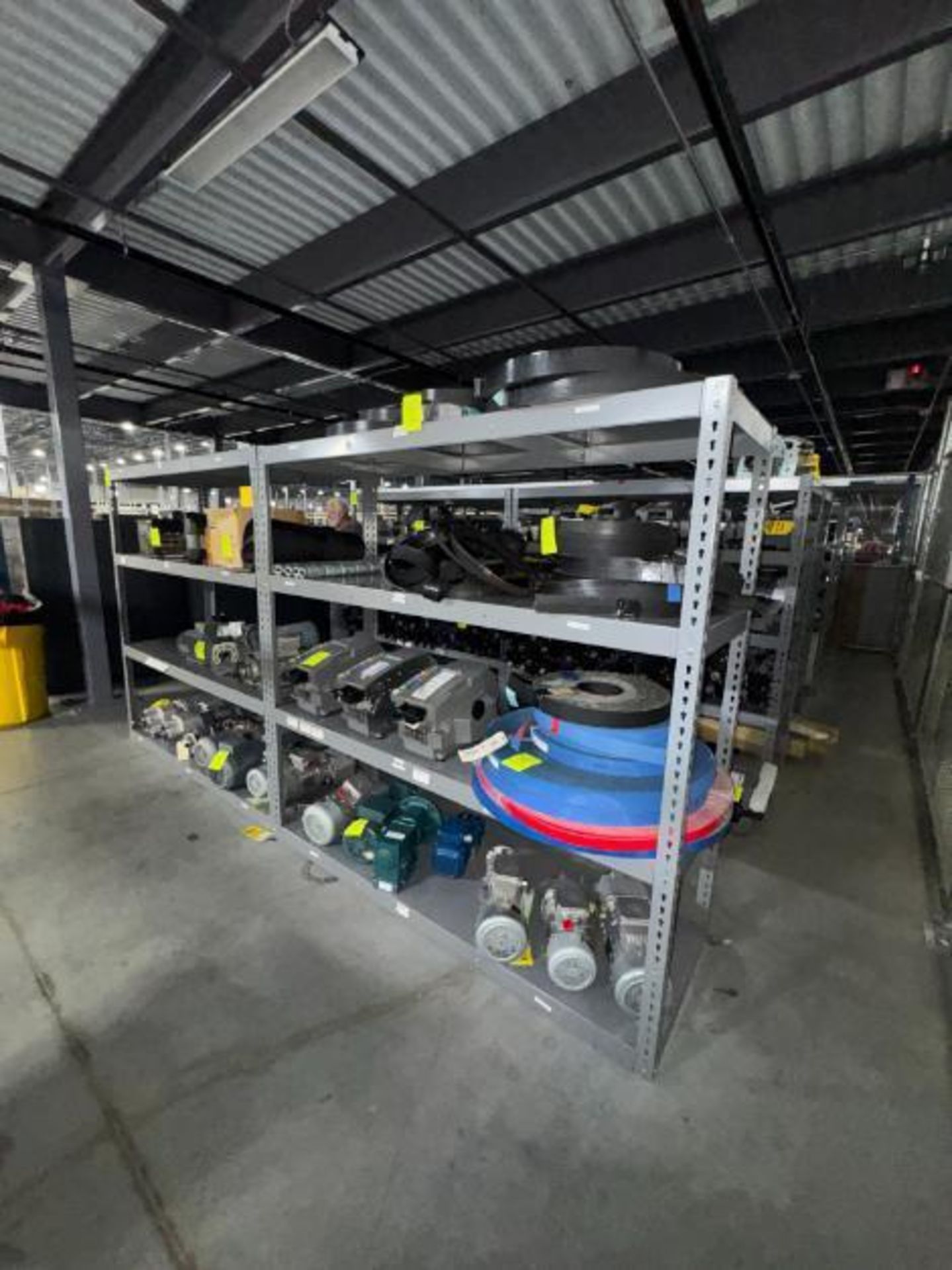 warehouse shelving unit, no contents - Image 2 of 2