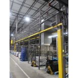 12) sections of pallet racking