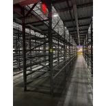 10) sections of pallet racking