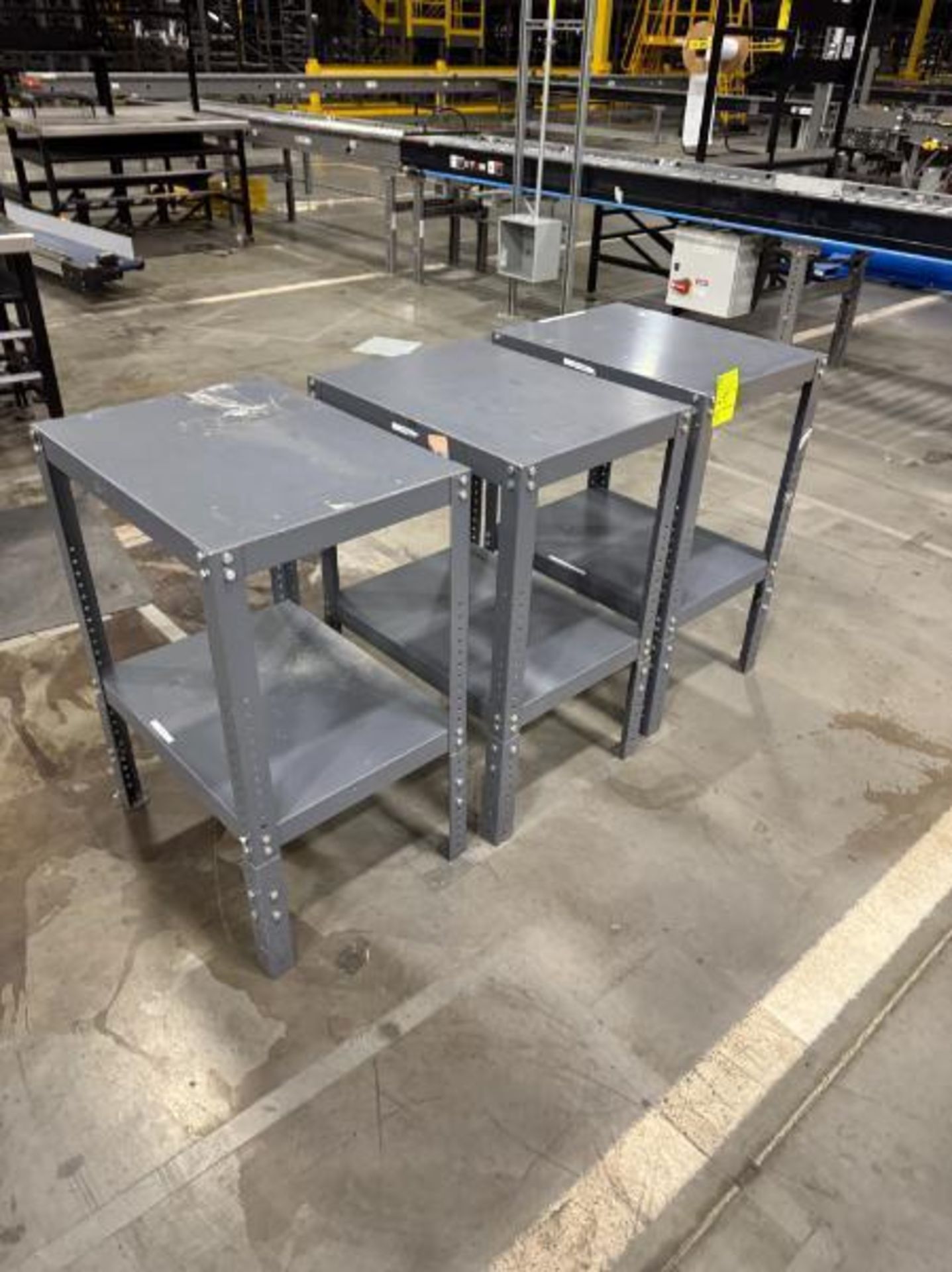 steel tables - Image 2 of 2