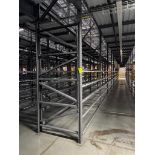 10) sections of pallet racking