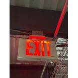 EXIT lights