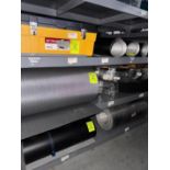 conveyor belt, 27 1/2" & 6" x .258 thick rough surface
