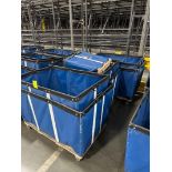 soft bins, on casters,