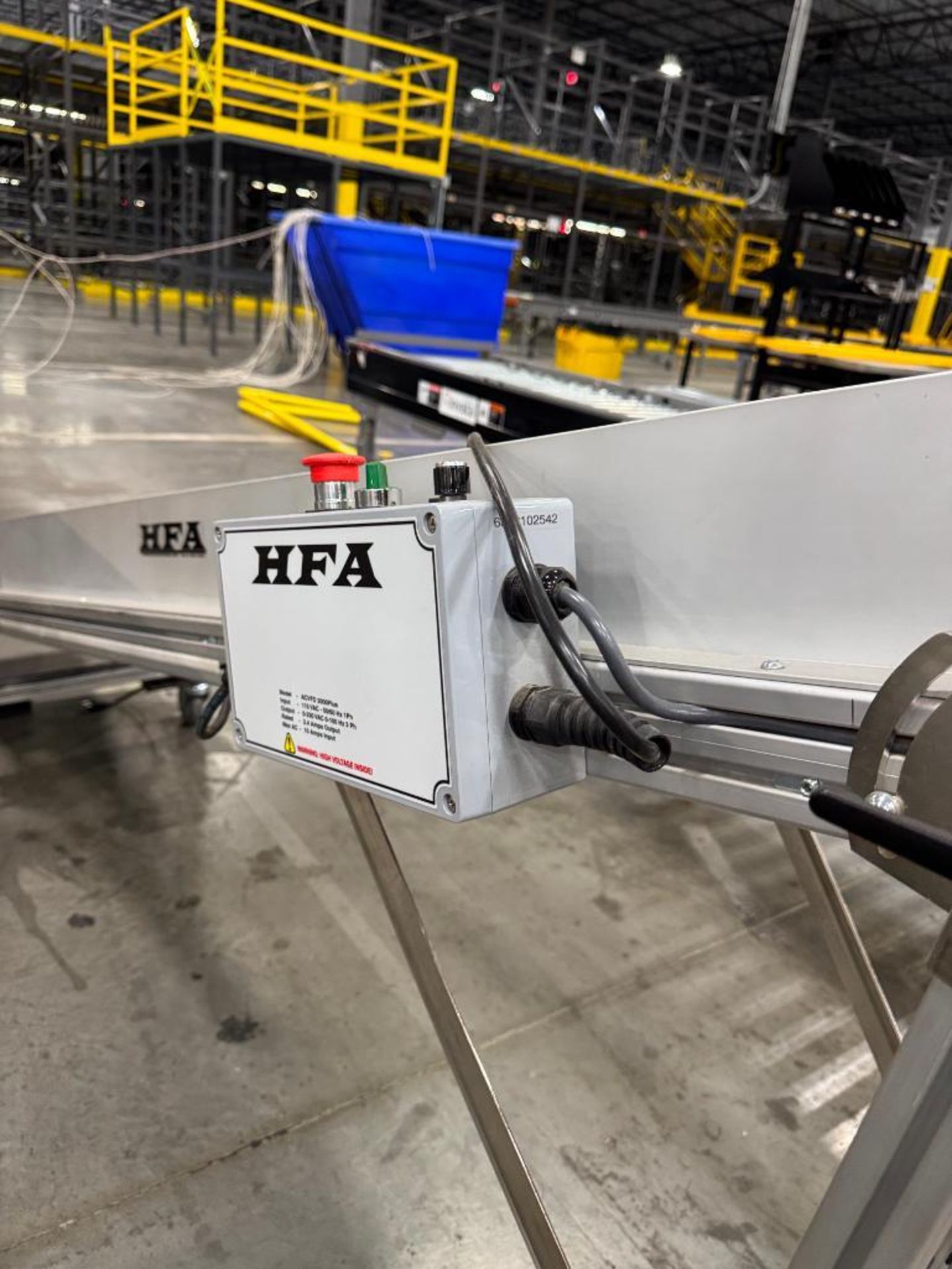 HFA portable conveyor, adjustable height - Image 4 of 4