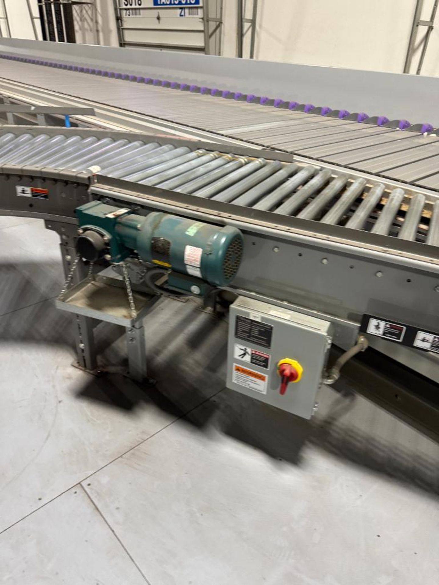 Invata powered roller conveyor, 90 - Image 2 of 4