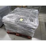 pallet of pallet racking divider rails