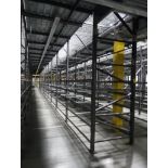 12) sections of pallet racking